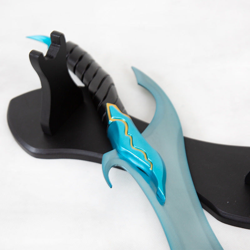 Manga Katana Anime Swords Solo Leveling The Demon King's Dragon Fang Dagger is a 1:1 metal prop model