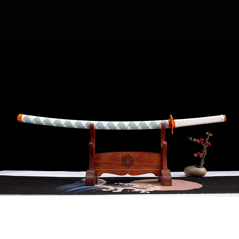 Demon Slayer Swords s,zenitsu sword, Manga Katana,1060 high manganese steel - Steel myth