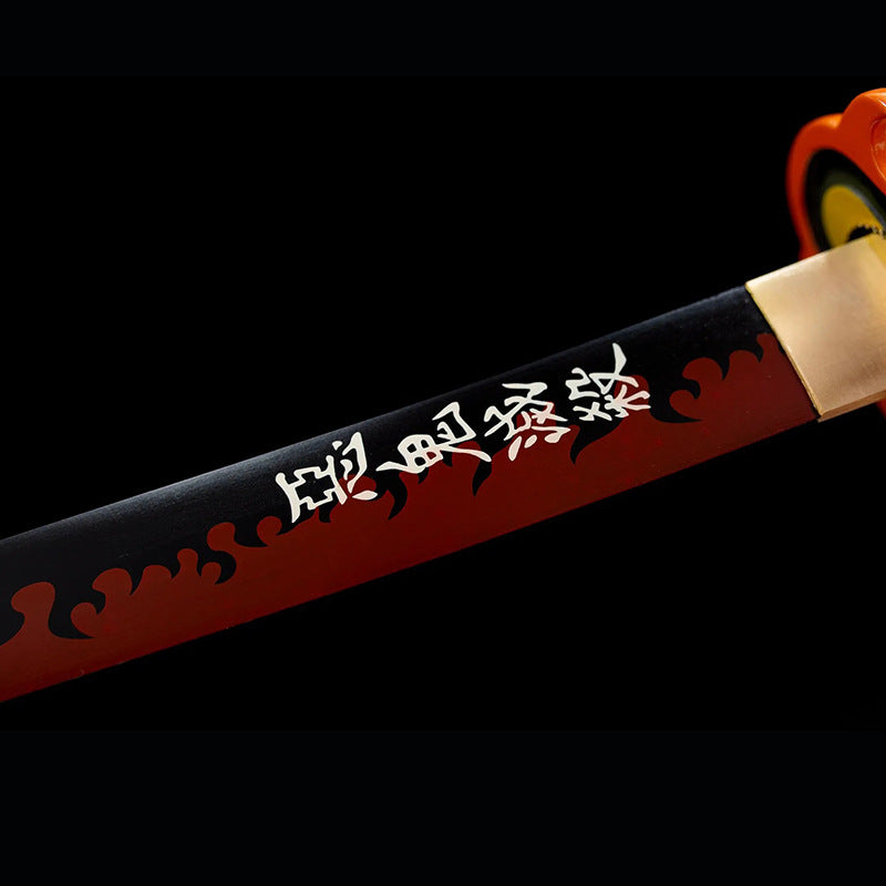 Demon Slayer Swords s,zenitsu sword, Manga Katana,1060 high manganese steel - Steel myth