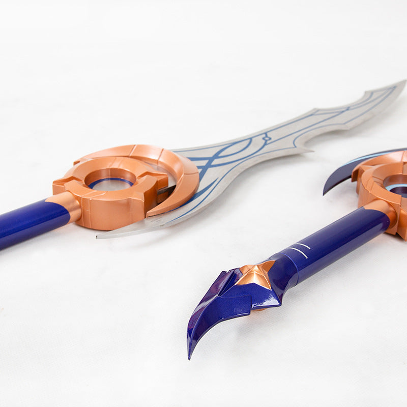 Anime swords Solo Leveling sword the Night Blade Moon Shadow Double Blade Metal