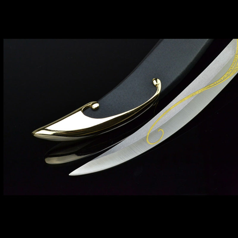 The Lord Of The Rings, manga katana,anime sword ,Legolas sword,Full Metal, - Steel myth
