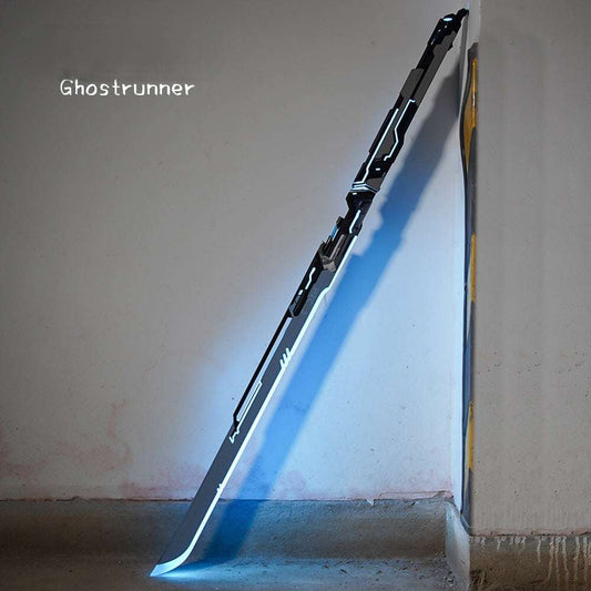 Manga Katana/Anime Swords Ghostrunner Carbon Sword: Cyberpunk Lightsaber Model Toy