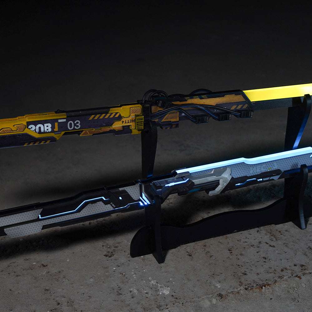 Manga Katana/Anime Swords  Ghostrunner Yukiyuki Tsuruha: Cyberpunk Lightsaber Model Toy