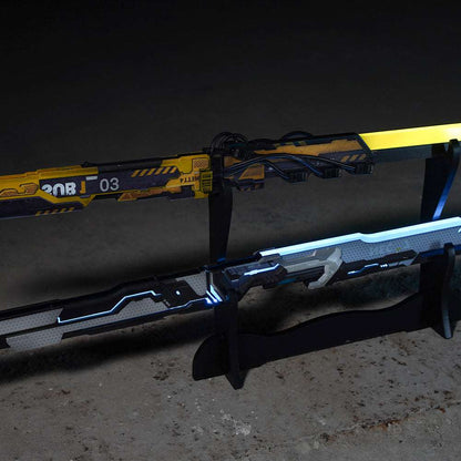 Manga Katana/Anime Swords Ghostrunner Carbon Sword: Cyberpunk Lightsaber Model Toy