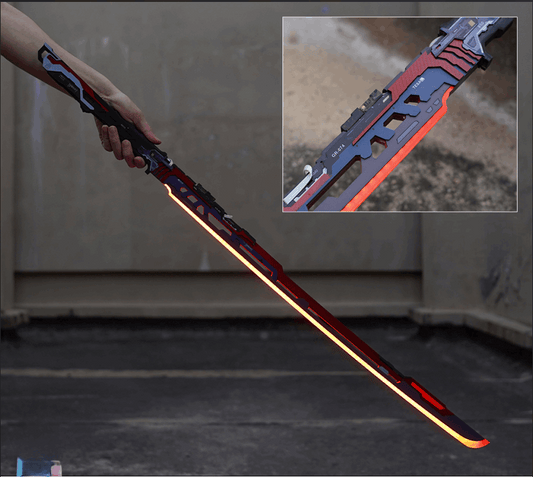 Manga Katana/Anime Swords Ghostrunner Zhizhi-chan: Cyberpunk Lightsaber Model Toy