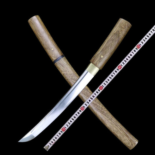Iaido wakizashi, high carbon steel, pure handmade Japanese sword