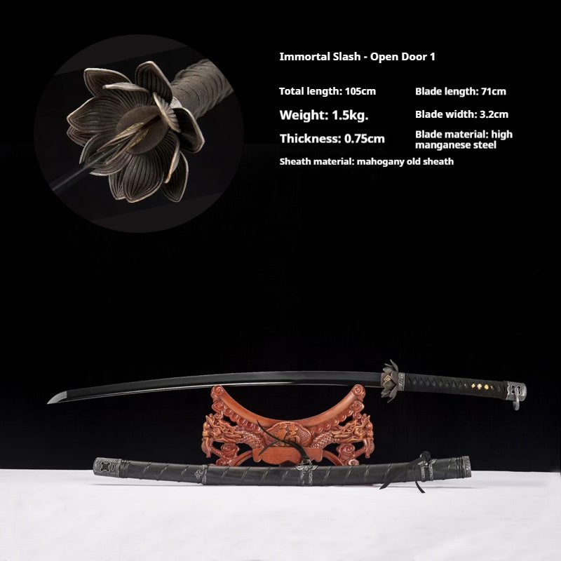 Sekiro: Shadows Die Twice sword, Manga Katana, anime sword, manganese steel - Steel myth