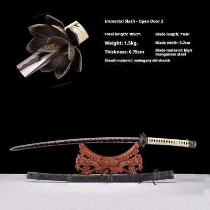 Sekiro: Shadows Die Twice sword, Manga Katana, anime sword, manganese steel - Steel myth