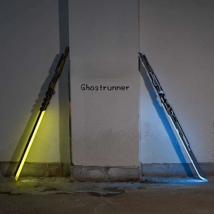 Manga Katana/Anime Swords Ghostrunner Carbon Sword: Cyberpunk Lightsaber Model Toy