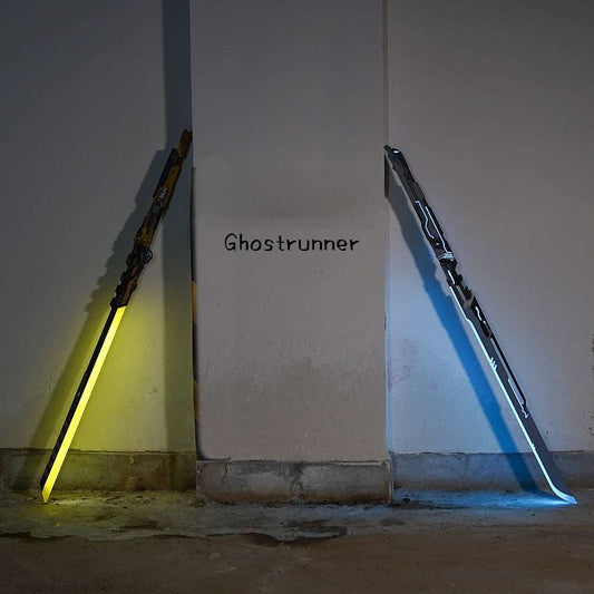 Manga Katana/Anime Swords Ghostrunner Carbon Sword: Cyberpunk Lightsaber Model Toy