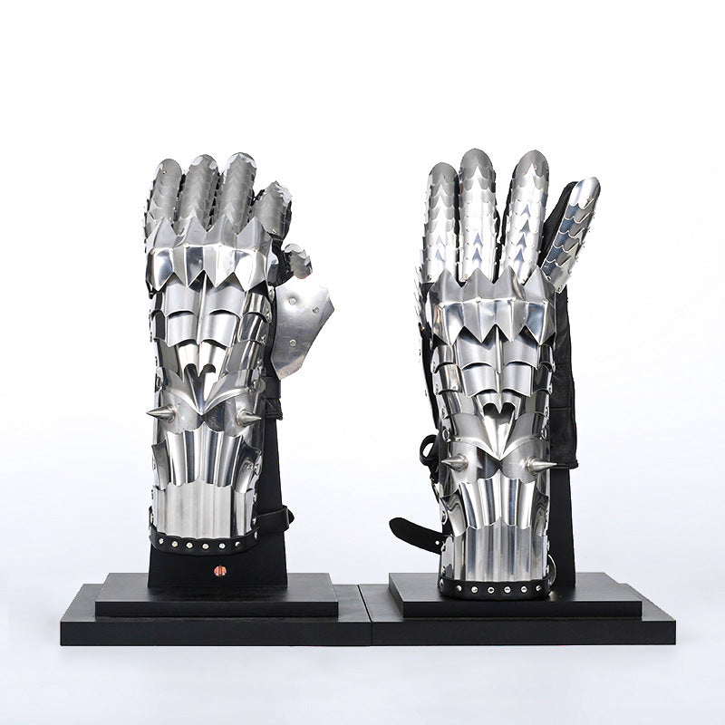 Lord Of The Rings Sauron metal steel gloves armor 1 to 1 wearable ring hand armor