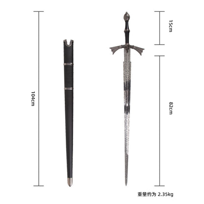 Game of Thrones Dragon Family Dark Sisters Sword Conqueror King Aegon Black Fire Sword Weapon Unbladed