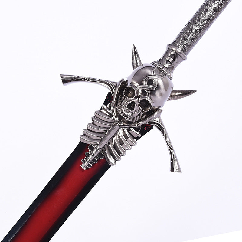 MANGA KATANA Devil Cry 5 Dante Sword Rebellious Blade 1:1 All Metal Sword