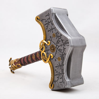 God of War 5 Thor hammer all metal 1 to 1 gods dusk saomaoerneil Game