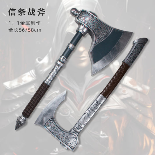 1:1 Resin Axe Replica of Eivor's Weapon from Assassin's Creed: Valhalla