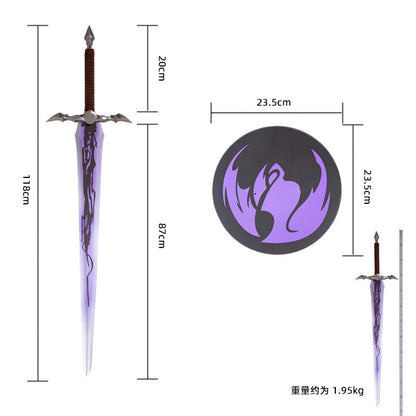 Manga Katana Anime sword Solo Leveling Demon King Sword Venom Knight Killer Metal 1:1 Weapon