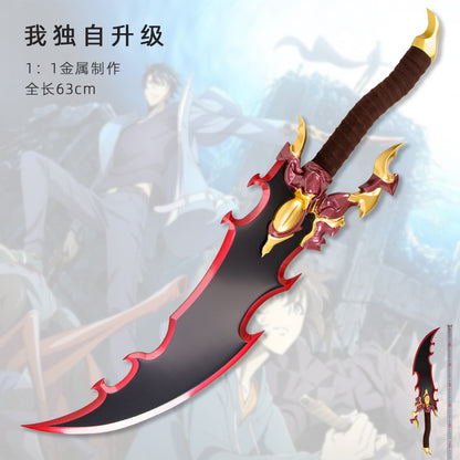 Manga Katana Anime Swords Solo Leveling the Cheng Xiu Yu Dagger Demon King's Dragon Tooth Dagger