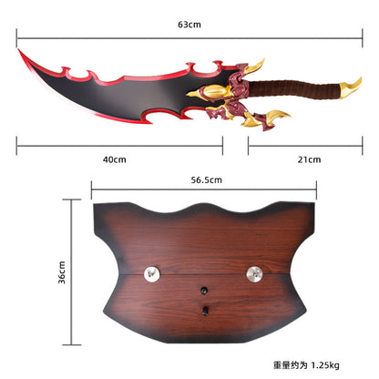 Manga Katana Anime Swords Solo Leveling the Cheng Xiu Yu Dagger Demon King's Dragon Tooth Dagger