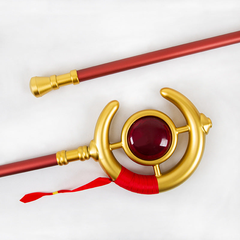 Frieren: Beyond Journey's End The model of the weapon prop large 1:1 metal magic wand prop
