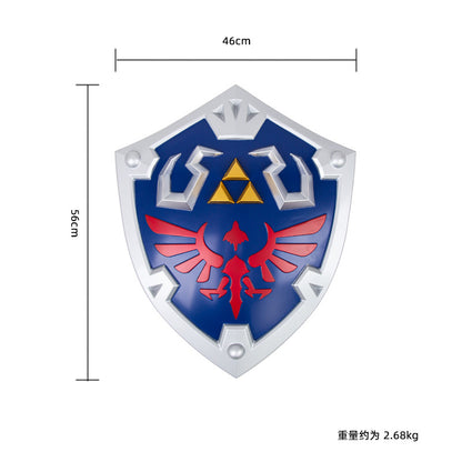 The Legend of Zelda 1:1 Game Surrounding Metal Hailia Shield cosplay Kingdom Tears of Zelda Shield