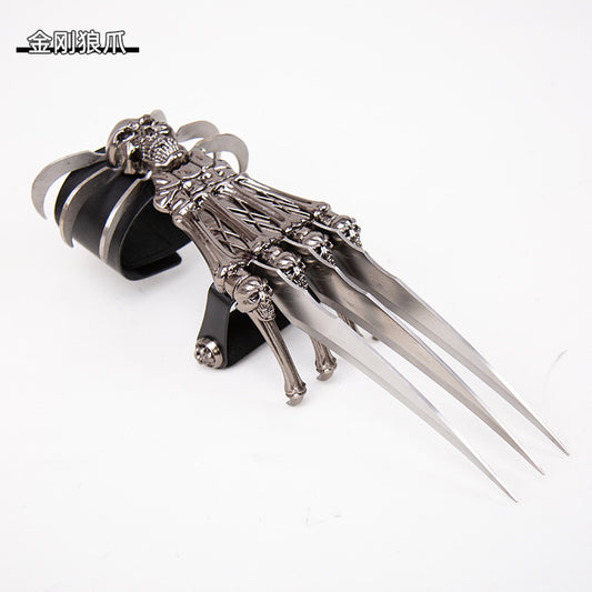 DC Wolverine wolf claw 1 1 weapon Model X-Men cosplay props aluminum alloy claw