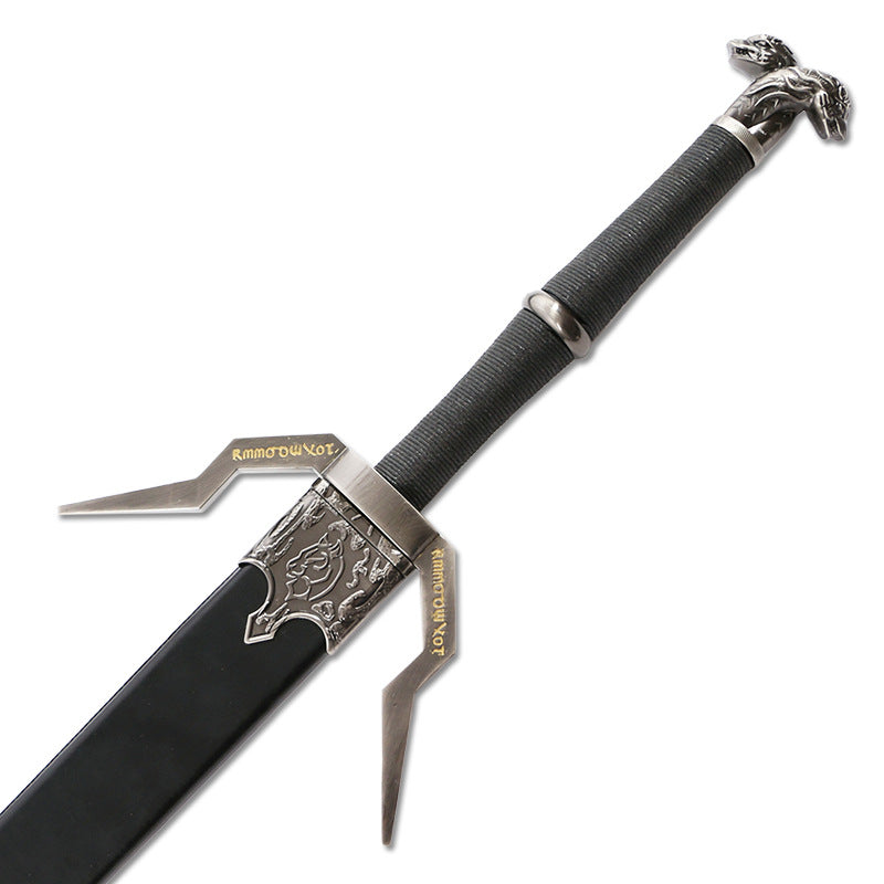 The Witcher 3: Wild Hunt - Geralt of Rivia's Silver Sword & Chimera Steel Sword (Game Prop Weapons)