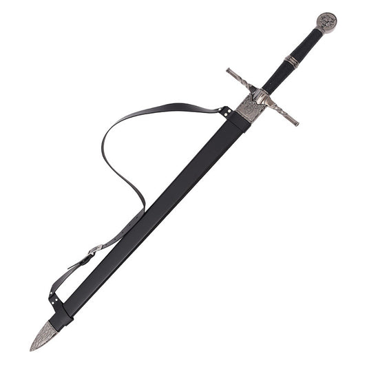 The Witcher 3: Wild Hunt - Geralt (White Wolf)’s Silver Sword and Steel Sword Game Equipment for COSplay Props