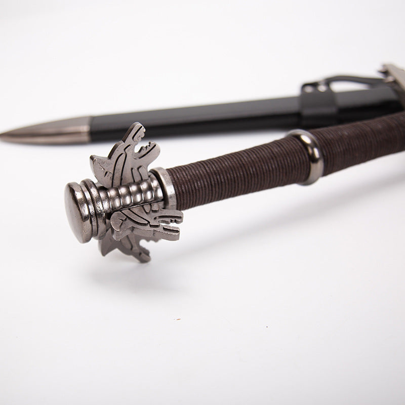 The Witcher 3: Wild Hunt - Geralt the White Wolf's Lake Lady Sword (Witcher) Game Cosplay Prop Weapon, Metal Sword