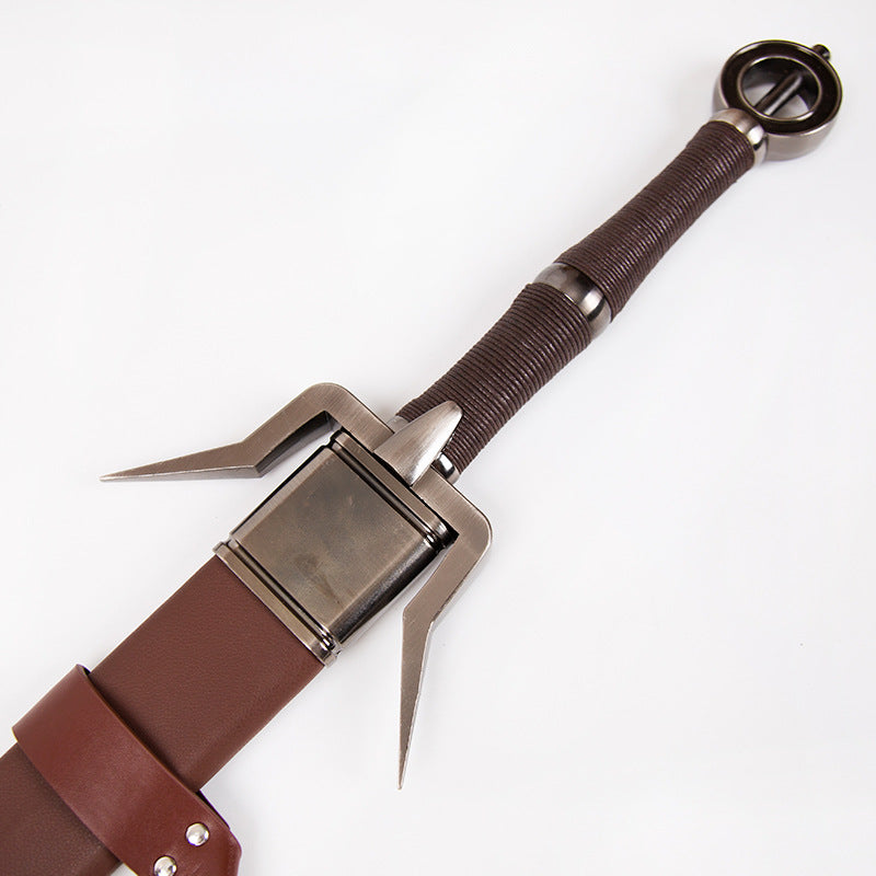The Witcher 3: Wild Hunt - Ciri's Silver Sword (Daughter of Geralt the White Wolf) - Full - Metal 1:1 Scale COSplay Weapon Prop