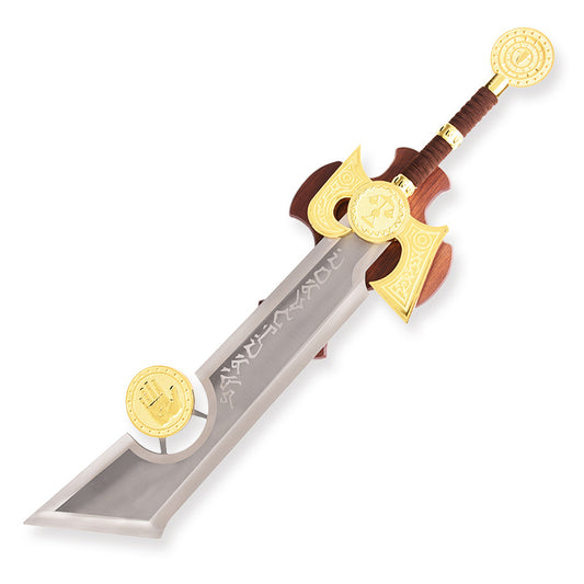 Warcraft Game Surrounding Paladin Ash Messenger 1:1 Full Metal Sword Weapon Prop Model