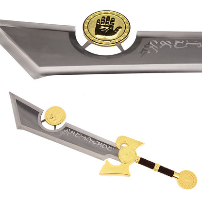 Warcraft Game Surrounding Paladin Ash Messenger 1:1 Full Metal Sword Weapon Prop Model