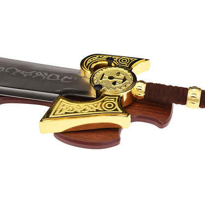 Warcraft Game Surrounding Paladin Ash Messenger 1:1 Full Metal Sword Weapon Prop Model