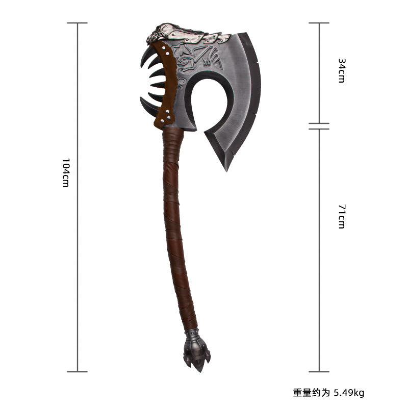 World of Warcraft: Grommash Hellscream's Bloodhowl Battleaxe
