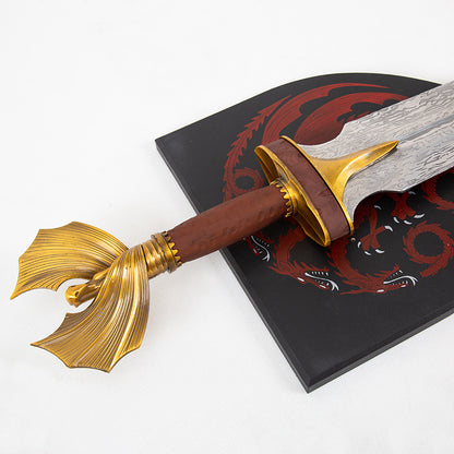 House of the Dragon  Rhaegar Targaryen's Sword Metal Movie Props Weapons Game of Thrones Peripherals