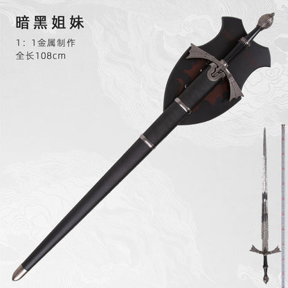 Game of Thrones House of the Dragon  Dark Sisters Sword Conqueror King Aegon Black Fire Sword Weapon