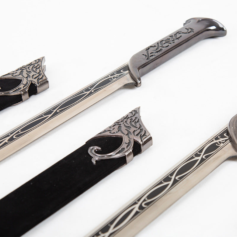 The Lord Of The Rings, manga katana,anime sword , Thranduil sword ,Full Metal - Steel myth