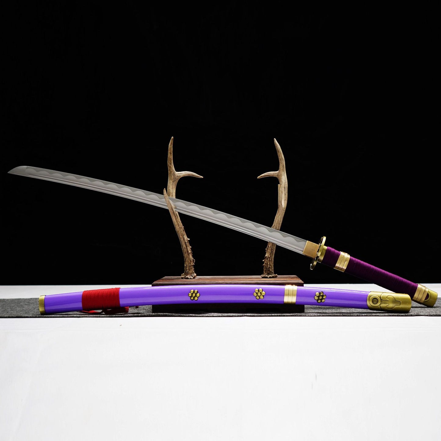One Piece Sword ,zoro swords,manga katana,Enma,1045 Carbon Steel - Steel myth