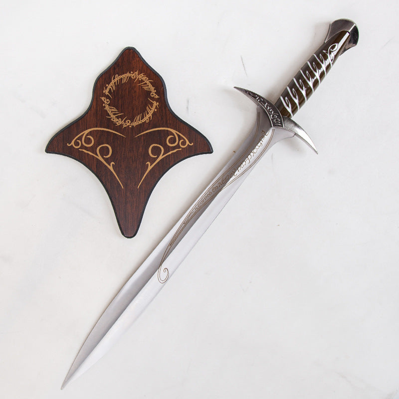 The Lord Of The Rings, manga katana,anime sword , Sting sword ,Full Metal, - Steel myth