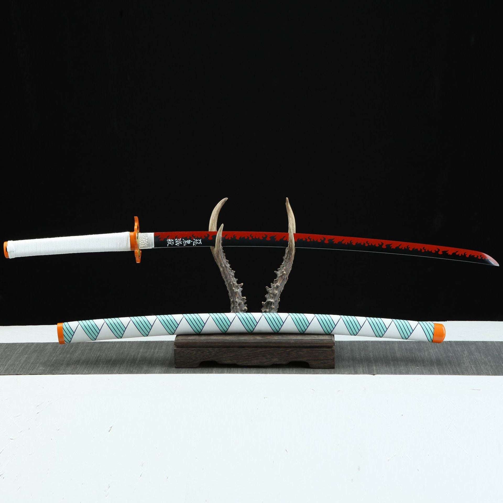 demon slayer swords,manga katana,Kanroji Mitsuri sword,1045 Carbon Steel