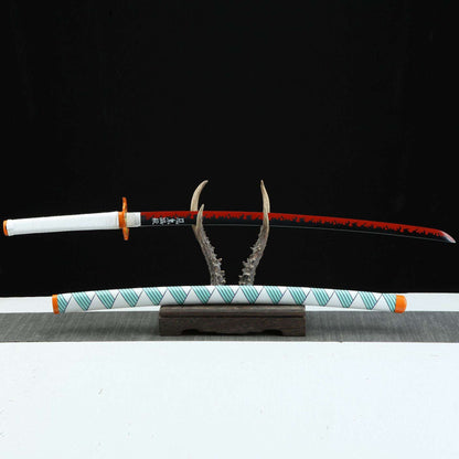 demon slayer swords,manga katana,Kanroji Mitsuri sword,1045 Carbon Steel