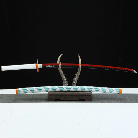 demon slayer swords,manga katana,Kanroji Mitsuri sword,1045 Carbon Steel