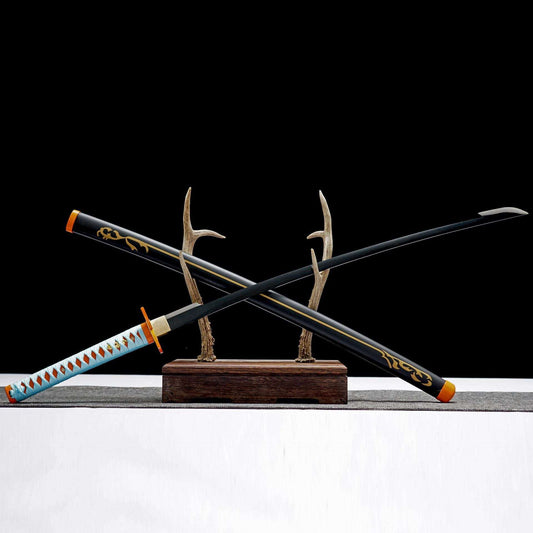 demon slayer swords,manga katana,Butterfly forbearance 1045 Carbon Steel