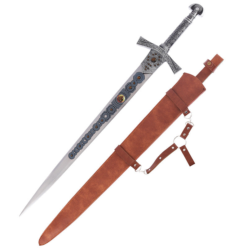 Elden French Ring Game Surrounding Michaela Knight Sword COS Metal Prop Game Sword Surrounding Unopened Blade - Steel myth