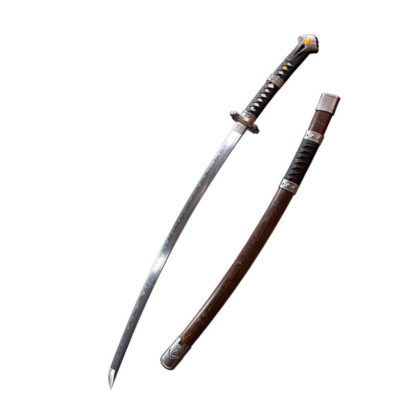 Ninja Dragon Sword Legend, Ninja Dragon Evil Sword, 609 pattern steel - Steel myth