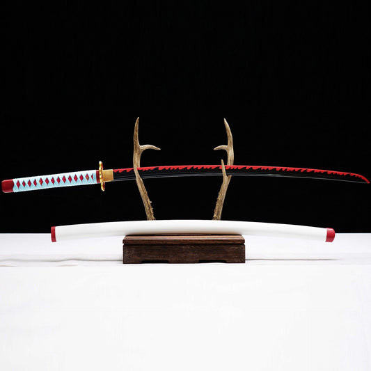 demon slayer swords,manga katana,1045 Carbon Steel,Kanroji Mitsuri sword, - Steel myth