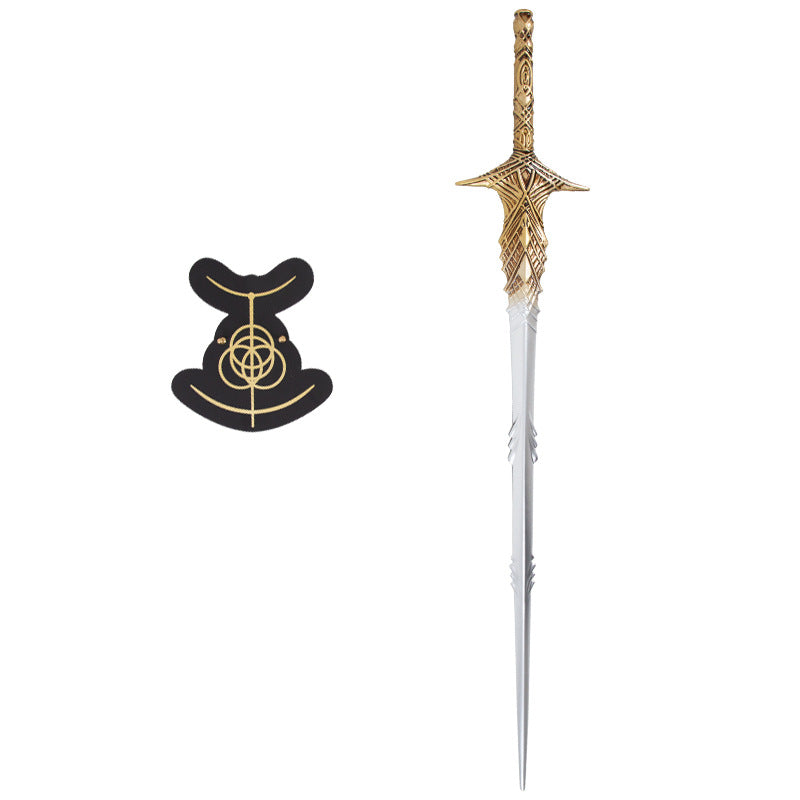 Elden Ring, manga katana,Leda's Sword,Full Metal - Steel myth