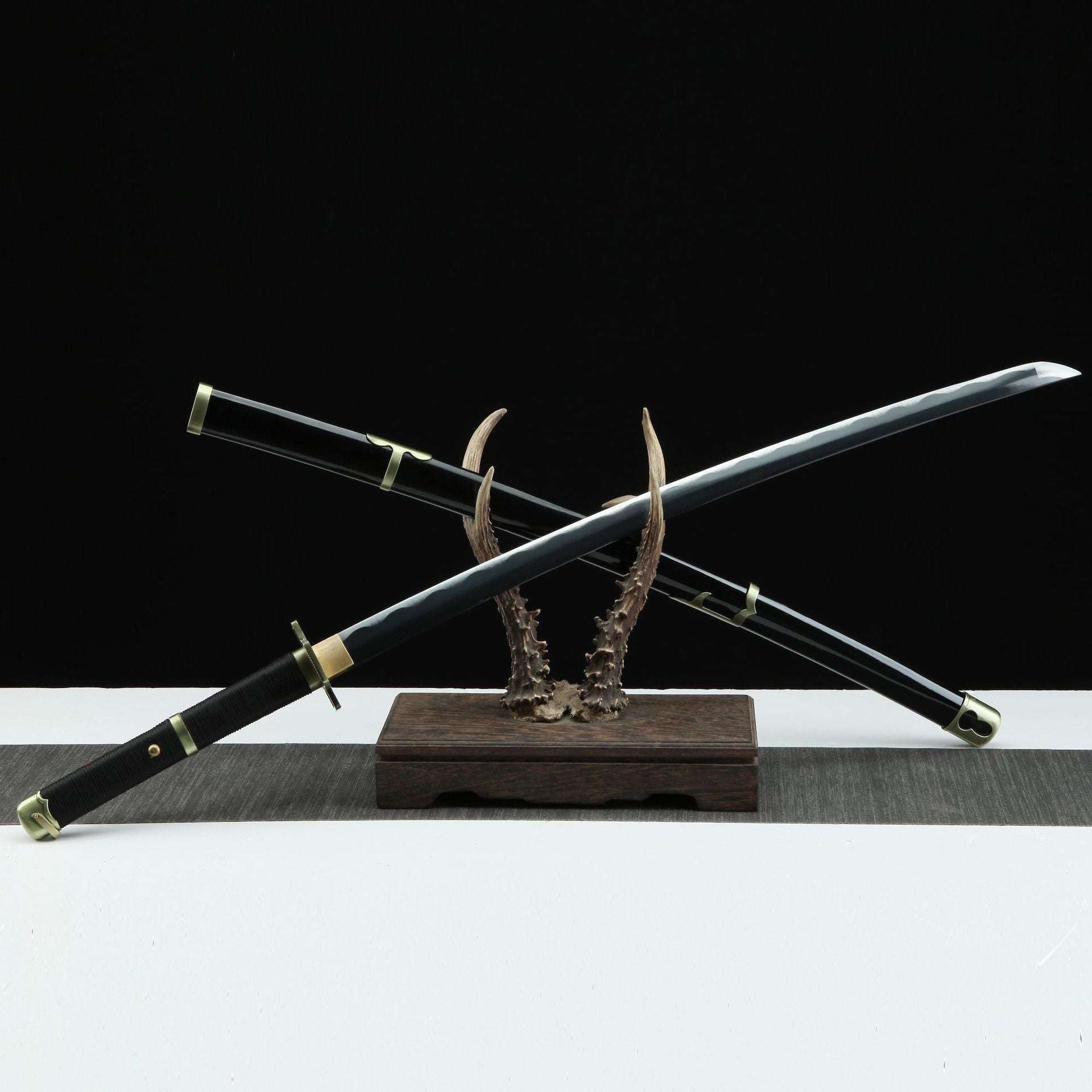 One Piece Sword ,zoro swords,manga katana,Yubashir,1045Carbon Steel