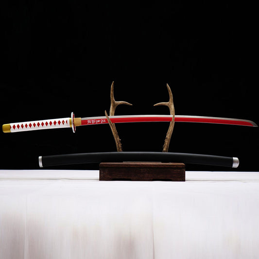 demon slayer swords,manga katana,Tsuyuri Kanawo Sword,1045Carbon Steel - Steel myth