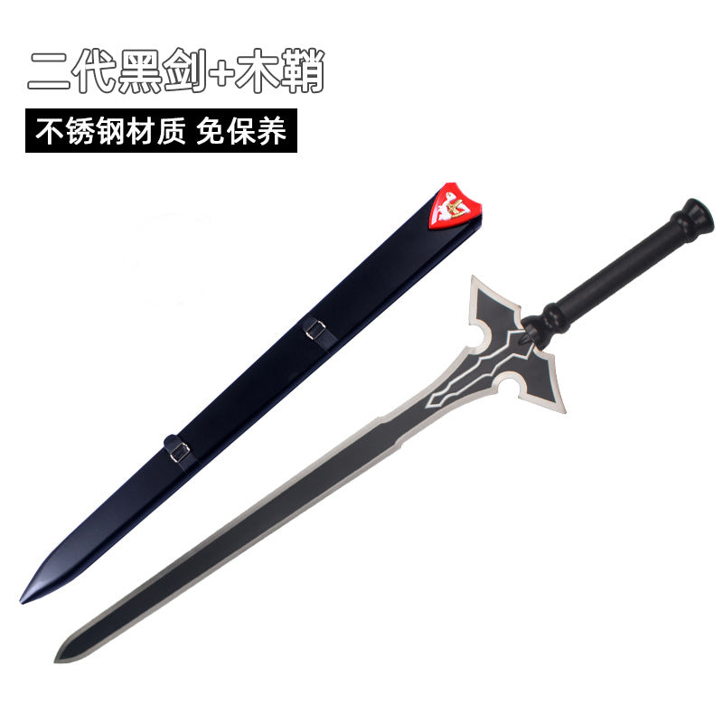 Sword Art Online, manga katana,anime sword , Kirigaya Kazutot sword,stainless steel - Steel myth