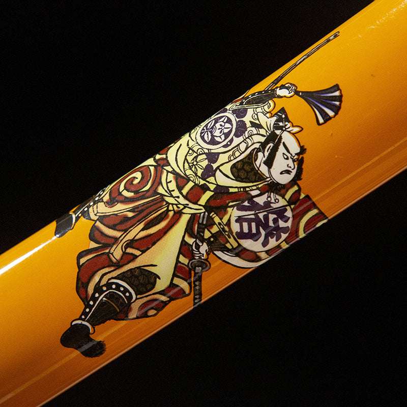 Genji Wakizashi, 1095 steel, Japanese short knife, pure handmade Japanese sword